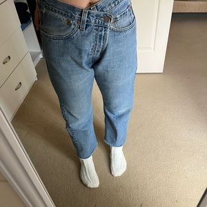 Levi’s criss cross jeans